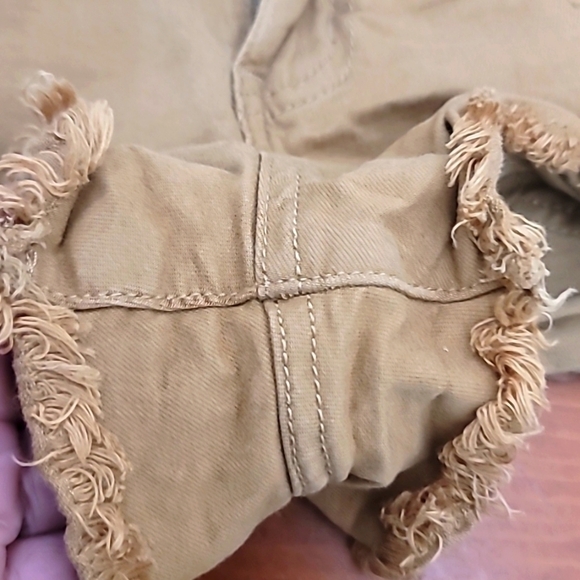 ANGEL KISS JUNIOR REFUGE GOLD SHORT SHORTS SIZE 7 - Picture 8 of 8